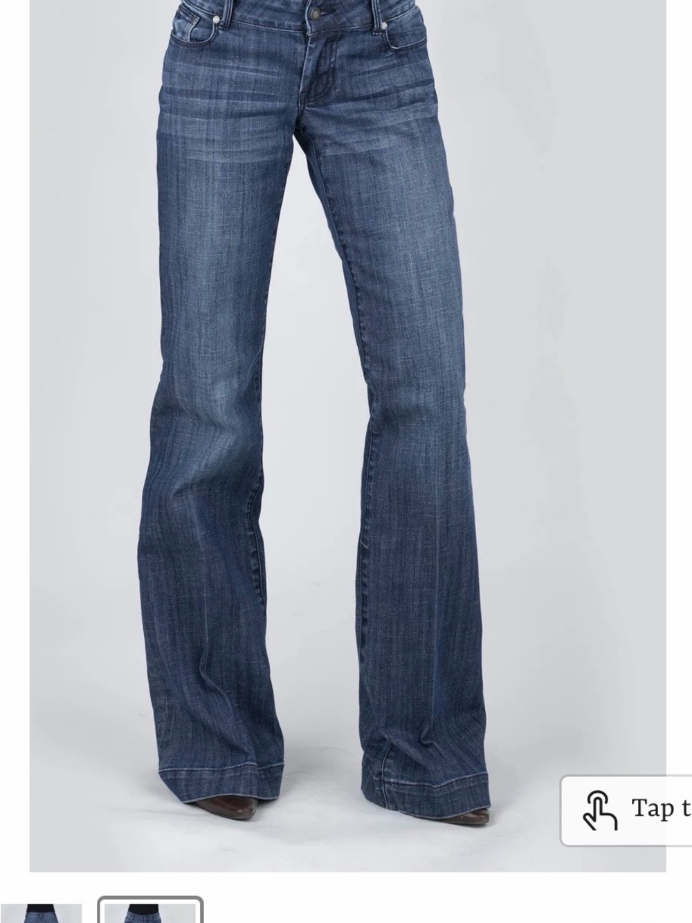 Stetson Dark Wash City Trousers 2x36”
